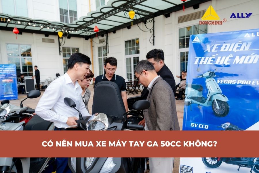 Có Nên Mua Xe Máy Tay Ga 50cc Không?