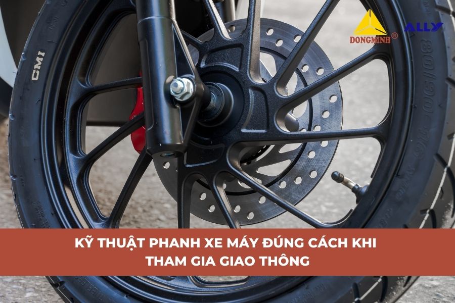 Kỹ Thuật Phanh Xe Máy Đúng Cách Khi Tham Gia Giao Thông